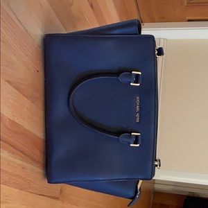 Navy Michael Kors Tote